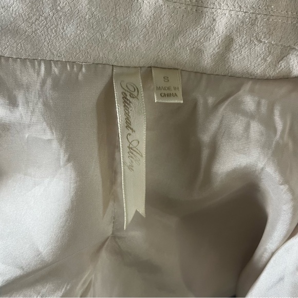 Petticoat Alley Color Blocked Lightweight Blazer w One Button Rayon Viscose S - Picture 2 of 8